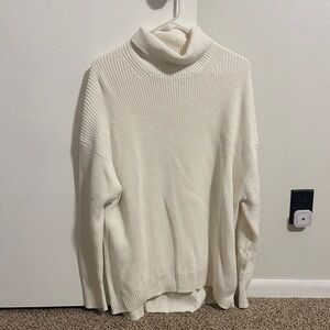 J. Crew Cream turtleneck